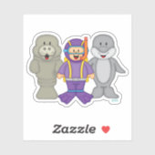 JollyKins Scuba Friends Aufkleber (Blatt)