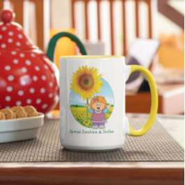 JollyKins Sunflower Friend Tasse