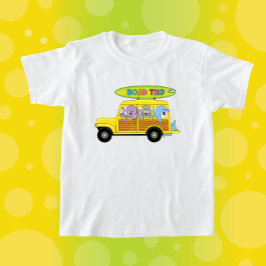 JollyKins Surfing Woody Road Trip T-Shirt