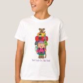 JollyKins Tall Schwanzes Girl T-Shirt (Vorderseite)