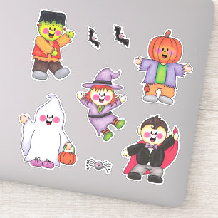 JollyKins The Spooky Crew (Set von 8 Jahren) Aufkleber