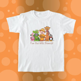 JollyKins Wild Zoo Friends T - Shirt