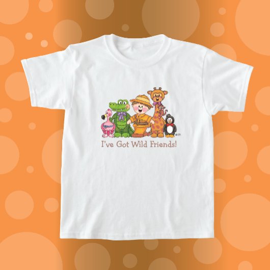 JollyKins Wild Zoo Friends T - Shirt