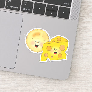 JollyKinsKäse und Crackers Aufkleber