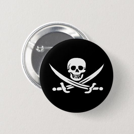 JollyRoger Button (Vorne & Hinten)