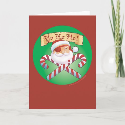 JollySanta_card Feiertagskarte (Vorderseite)