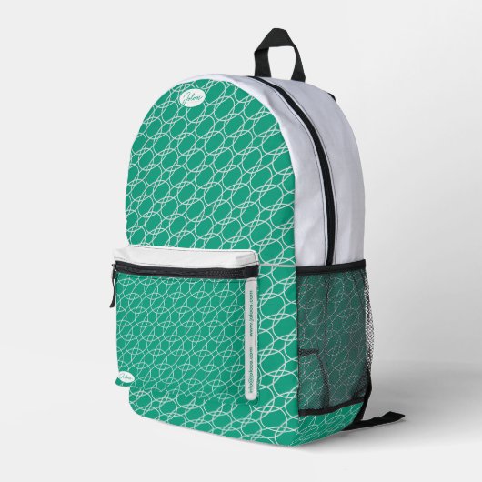 JOLOOS BEDRUCKTER RUCKSACK (Rückseitige Ecke Rechts)