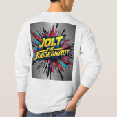 Jolt der Juggernaut: Power entleert T - Shirt (Rückseite)
