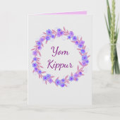 Jom Kippur Ausdruck Karte (Vorderseite)