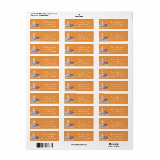 Jom Kippur Break-the-Fast: Kaffee, Granatäpfel (Vorne)