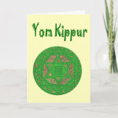 Jom Kippur Karte (Vorderseite)