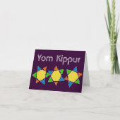 Jom Kippur Karte (Vorderseite)
