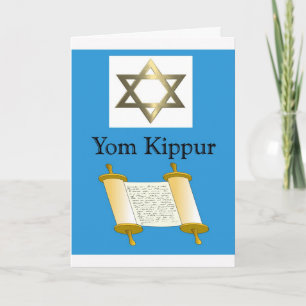 Jom Kippur Karte