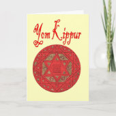 Jom-Kippur-Karte Karte (Vorderseite)