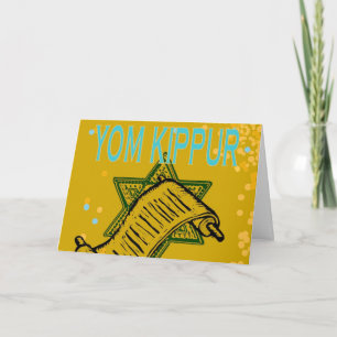 Jom-Kippur-Karte Karte