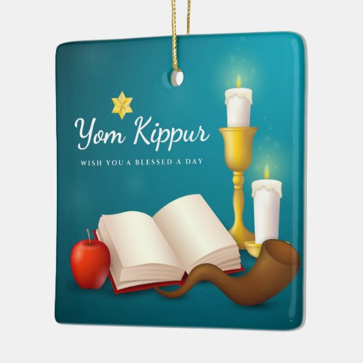 Jom Kippur-Keramik Keramikornament (Links)