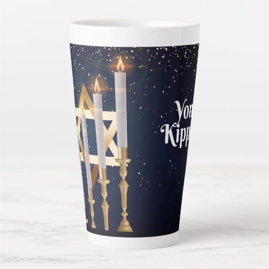Jom Kippur Milchtasse (Vorderseite)