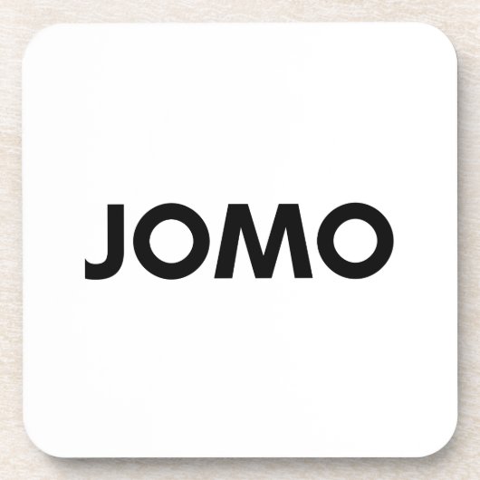 Jomo Getränkeuntersetzer (Vorderseite)