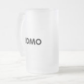 Jomo Mattglas Bierglas (Vorderseite Links)