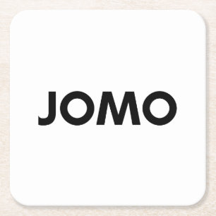 Jomo Rechteckiger Pappuntersetzer