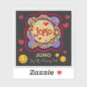 JOMO Trendy Inspirivity Sticker mit Smileys (Blatt)