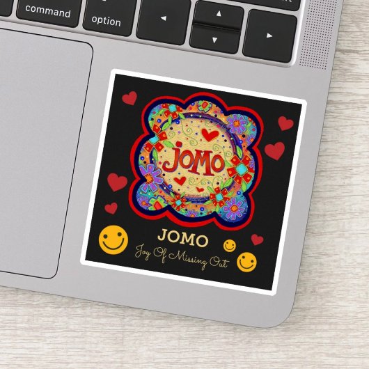 JOMO Trendy Inspirivity Sticker mit Smileys