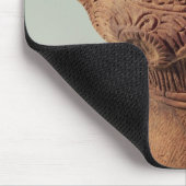 Jomon Vase von der Kanto Provinz Mousepad (Ecke)