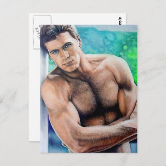 Jon Erik Postkarte (Vorne/Hinten)