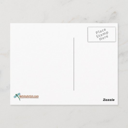 Jon Erik Postkarte (Rückseite)