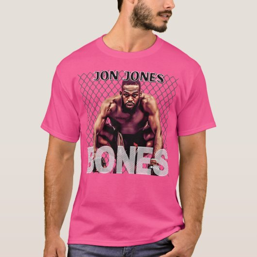 Jon Jones Bones T-Shirt (Vorderseite)
