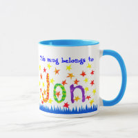'Jon' Namensspezifische Ringer-Tasse