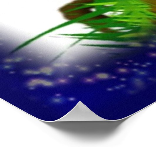 Jon On Cliff Poster (Ecke)