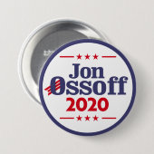 Jon Ossoff 2020 Button (Vorne & Hinten)