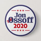 Jon Ossoff 2020 Button (Vorderseite)