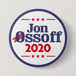 Jon Ossoff 2020 Button