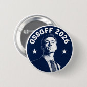 Jon Ossoff 2026 Button (Vorne & Hinten)