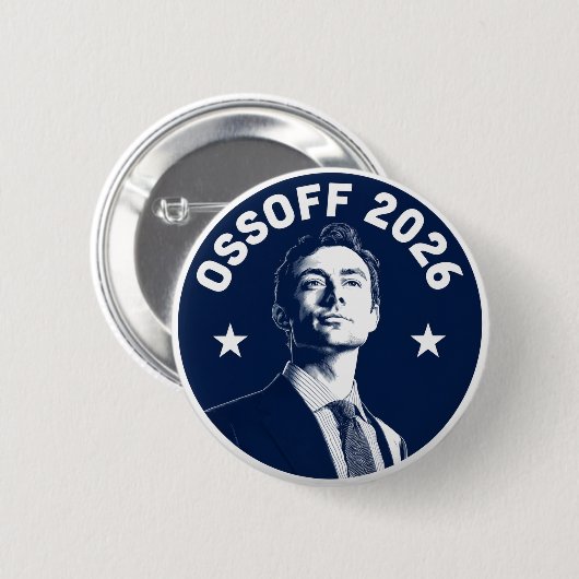 Jon Ossoff 2026 Button (Vorne & Hinten)