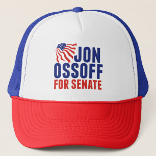 Jon Ossoff für den Senat Wahlen 2026 Georgia Truckerkappe