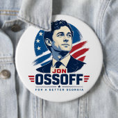 Jon Ossoff für ein besseres Georgia Button (Beispiel)