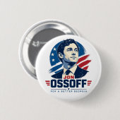 Jon Ossoff für ein besseres Georgia Button (Vorne & Hinten)