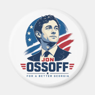 Jon Ossoff für ein besseres Georgia Magnet