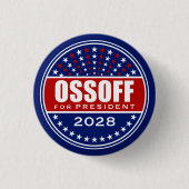 Jon Ossoff für Präsident 2028 Button (Vorderseite)