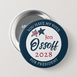 Jon Ossoff für Präsident 2028 Button