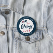 Jon Ossoff für Präsident 2028  Button (Beispiel)