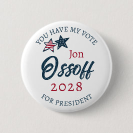 Jon Ossoff für Präsident 2028 Button