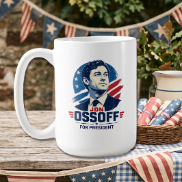 Jon Ossoff für Präsident 2028 Kaffeetasse