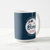 Jon Ossoff für Präsident 2028  Kaffeetasse (VorderseiteRechts)