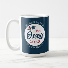 Jon Ossoff für Präsident 2028 Kaffeetasse