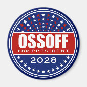 Jon Ossoff für Präsident 2028 Magnet (Vorne)