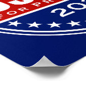Jon Ossoff für Präsident 2028 Poster (Ecke)